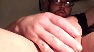 The hot cock jerking unfolds in this intense masturbation scene