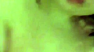 Ebony juicy masturbating on live webcam show