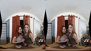 Blonde Babes Athena Faris And Lacy Lennon Wanking Monster Cocks In Group