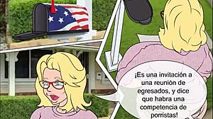 Busty Family Cheer Squad Gets Fucked By Monster Cock In Hentai Game