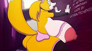 foxy lady in alternative colour gets ass fucked. wanna watch?