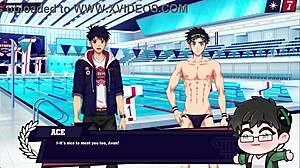 Athletic Gay Bodybuilder Jock Masturbates Outdoors in Cumshot Handjob Voyeur Scene