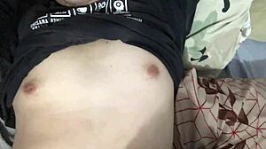 Filipina girlfriend gives detailed blowjob with warm lips