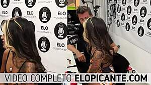 Lizzy Enjoys Getting Spanked on Her Ass