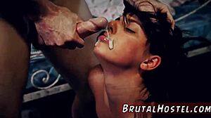 Poor Tiny 18+ Latina Teen Gina Valentina Bound In Latex Bondage