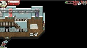 Feeling the thrill of nerdy girl's public handjob in the library