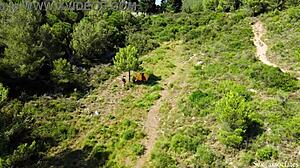 Did You See the Drone Catch That Young Couple Fucking Outdoors?