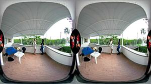 Vr Latina Threesome With Super Hot Babes