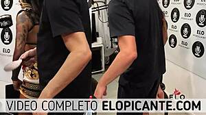 Lizzy Enjoys Getting Spanked on Her Ass