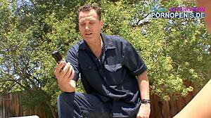 nice girl helps boyfriend out