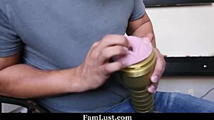 my stepsister teaches me fleshlight use - famlust
