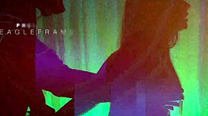 alexa pours milk on her pussy in the kitchen?