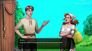 horny boys spying on busty blonde underwater, getting aroused by her big tits