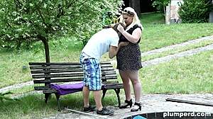 enjoying a relaxing walk in the park by the pool