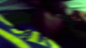 Allen ebony couple blowjob with swallow and cumshot