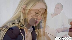 vixen one last thing before i go, blonde enjoys riding