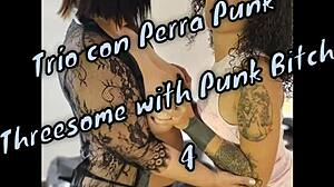 homemade threesome with perrapunk fun