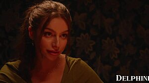 Delphine Films April Olsen Masturbates in Bathtub