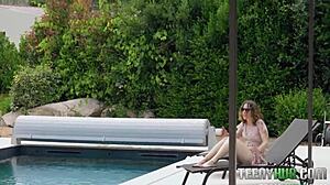 Lost Vlogger Little 18+ Arden Tommy Tate in Wild POV Action!