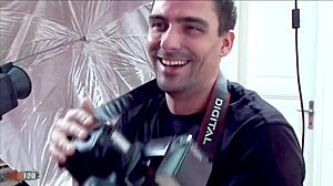 Skinny Blonde Bitch Takes Double Penetration!