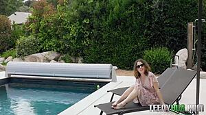 Lost Vlogger Little 18+ Arden Tommy Tate in Wild POV Action!