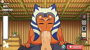 watch asoka riding reverse cowgirl in pov