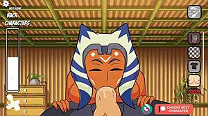 watch asoka riding reverse cowgirl in pov