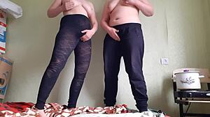 Lesbian Illusion Girls Fucking Hard in Dorm Kitchen