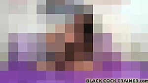 I want to see you take a big black cock for me, feeling the power