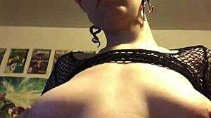 Neighbor visits while boyfriend works