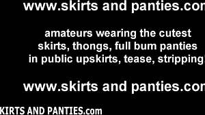 Want to see my panties in the bedroom?