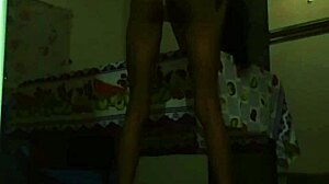 He arrived hard in the kitchen