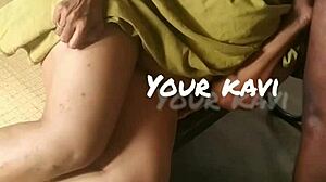 Wow, The Tamil Aunty's Big Tits Bounce During Sex With A Young Boy!