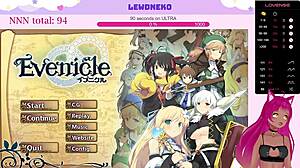vtuber lewdneko starts playing evenicle part 1 with some fun gameplay