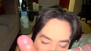 the queen of oral, beautiful feminine transexual with huge ass