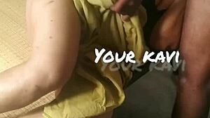 Wow, The Tamil Aunty's Big Tits Bounce During Sex With A Young Boy!