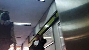 look at this latina nerd with big ass no panties upskirt