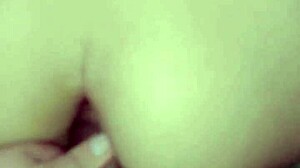 Following my stepsister's hot ass while she moans about my cock in her tight hole 😏