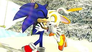 Babysitter says, This Sonic game leads to creampie fun.