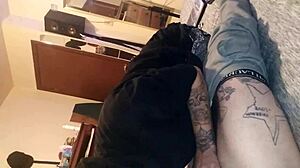 Amanda Performs Deepthroat Blowjob On Cock