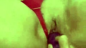 Velvet Rain Squirts Multiple Orgasms In Horny Amateur Masturbation!