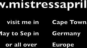 Dominatrix Mistress April Punishes Slave With Caning In Classroom Domination BDSM