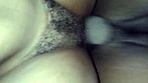 fuccing my girl bent over doggystyle with monster cock