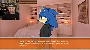 Babysitter says, This Sonic game leads to creampie fun.