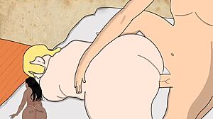 batman cartoon parody with deepthroat blowjob scenes