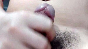 Horny Filipina Babe With Cum On Lips In Intriguing Contrast