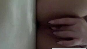 Sexy Christy Mack masturbates in the bath with her big tits and tattooed ass on display