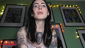 Lou Nesbit Lia Louise fucks guy with strap-on