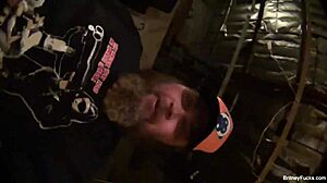 Britney Amber shows off her big tits and ass bts