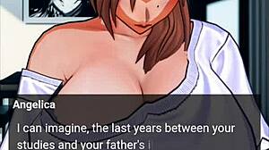 My widow stepmother with big tits and ass in taboo gameplay!